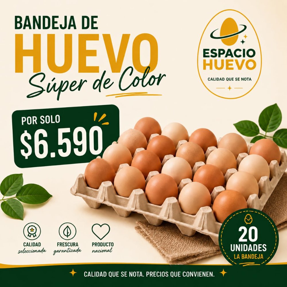 BANDEJA SUPER COLOR 20 UNI