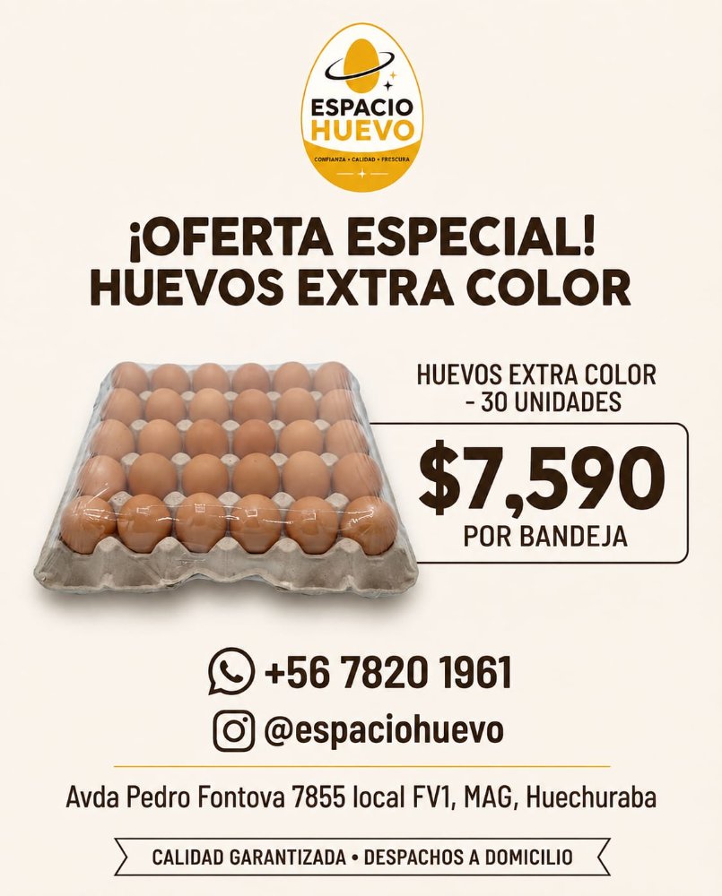 BANDEJA EXTRA COLOR 30 UNI