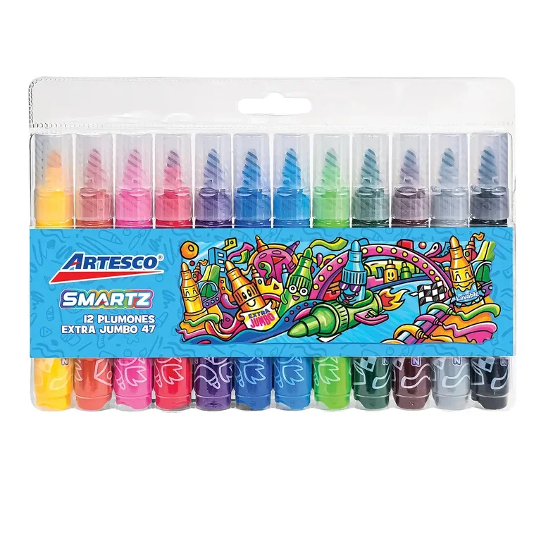 plumón jumbo ARTESCO SMARTZ x 12 unid.