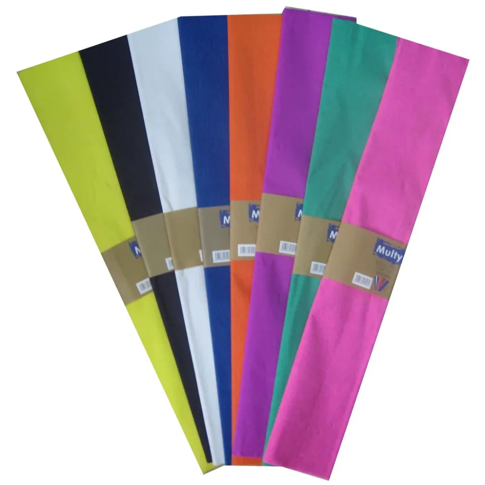 PAPEL CREPE DE COLORES