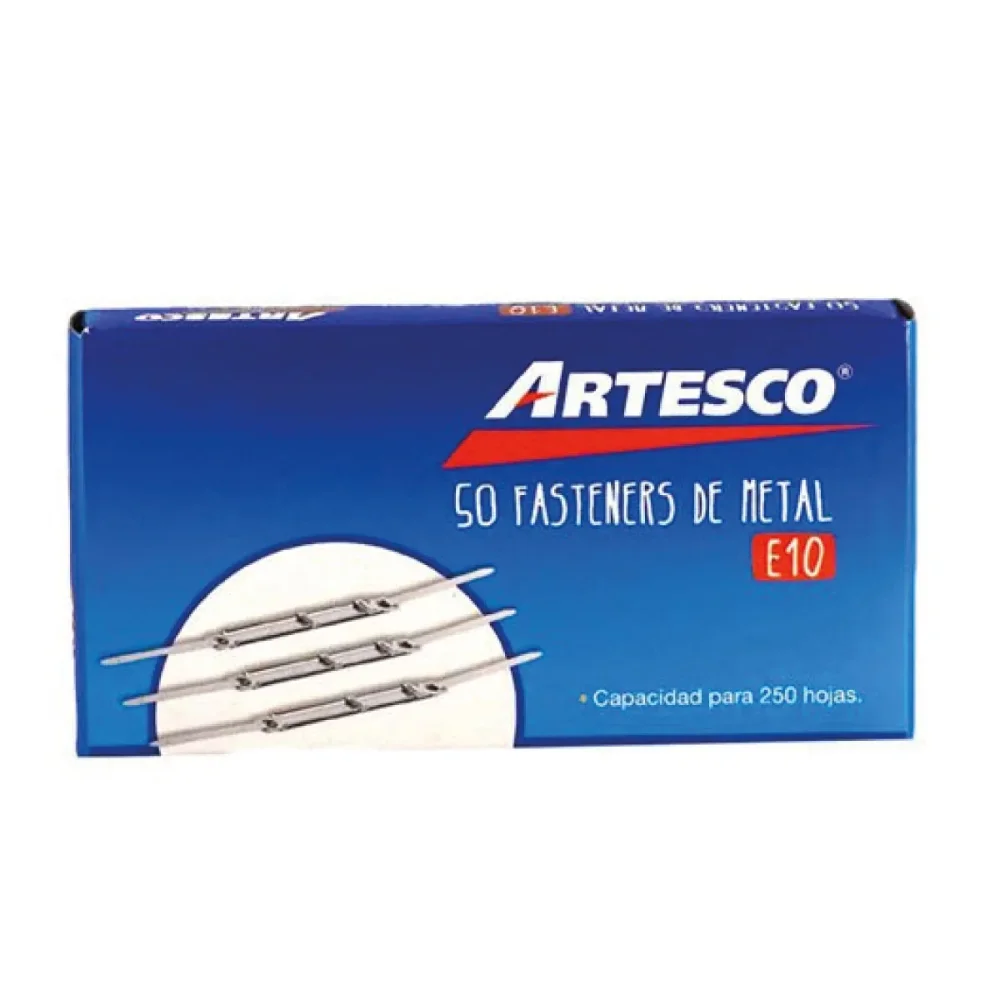 fasteners de metal ARTESCO X 5O UNID.