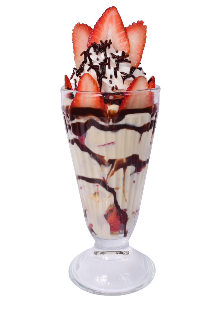 Fresas con crema
