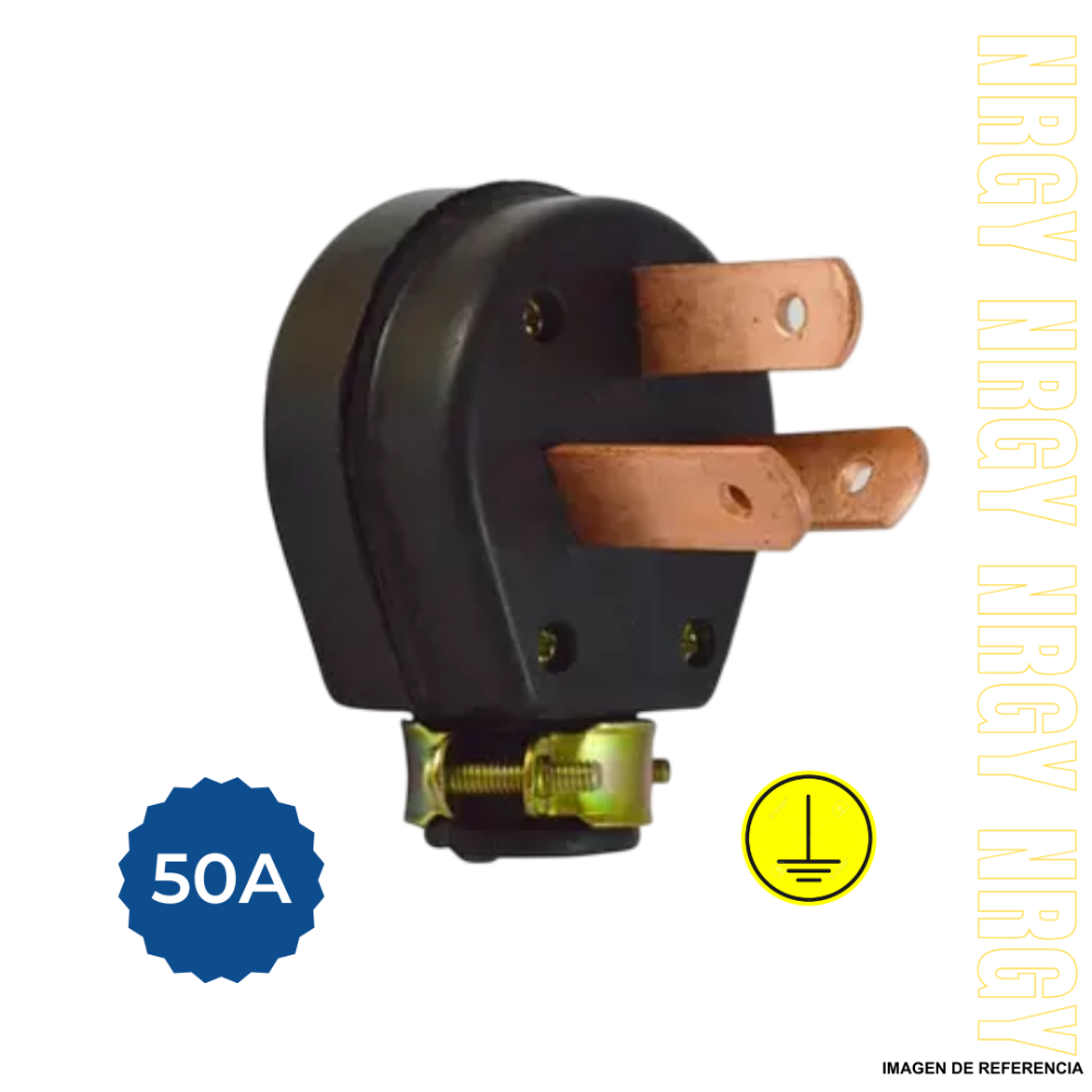 CLAVIJA macho 50A 3*50 trifasica grande