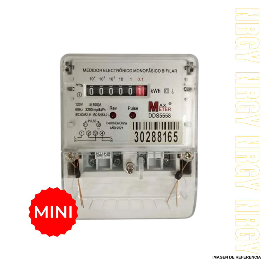 Contador interno MONOFASICO mini