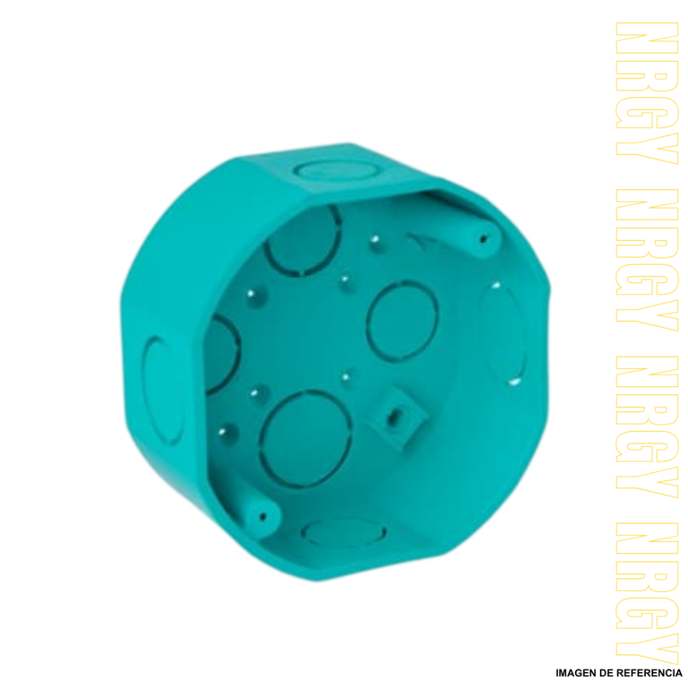 CAJA plastica octagonal
