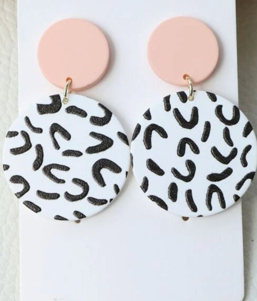 Brinco animal print Ref.:La0068