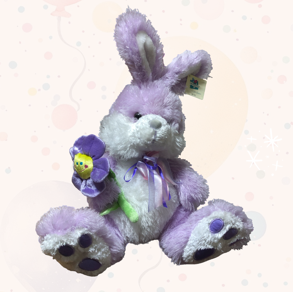Conejo de peluche grande
