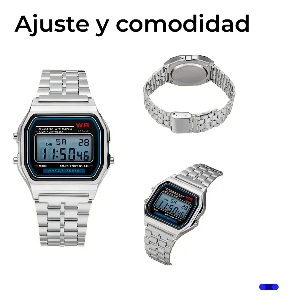 Reloj plata