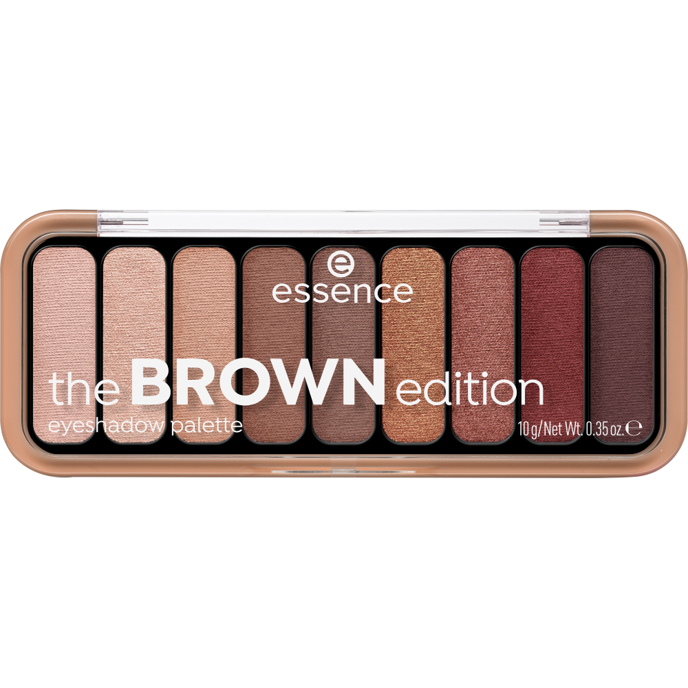 paleta sombras the brown edition