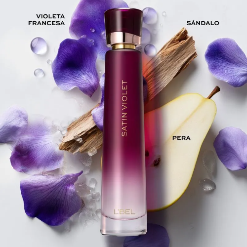 FRAGANCIA FEMENINA L´BEL SATIN VIOLET 50 ML
