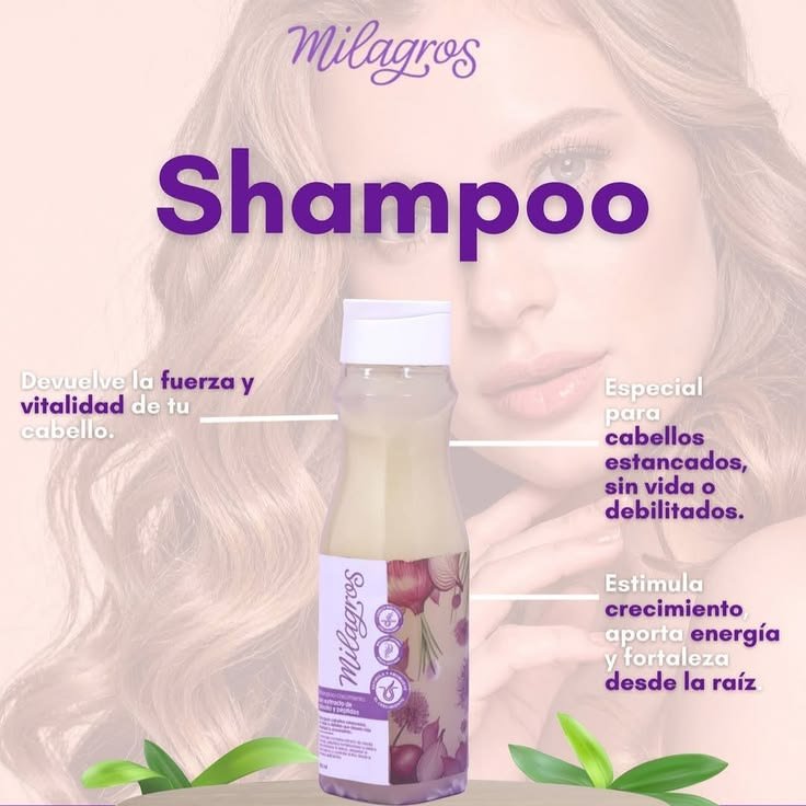 SHAMPOO CRECIMIENTO CON EXTRACTO DE CEBOLLA