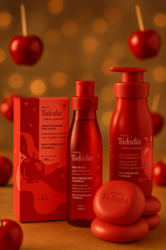 KIT TODODIA NATURA MANZANA CARAMELIZADA Y VAINILLA