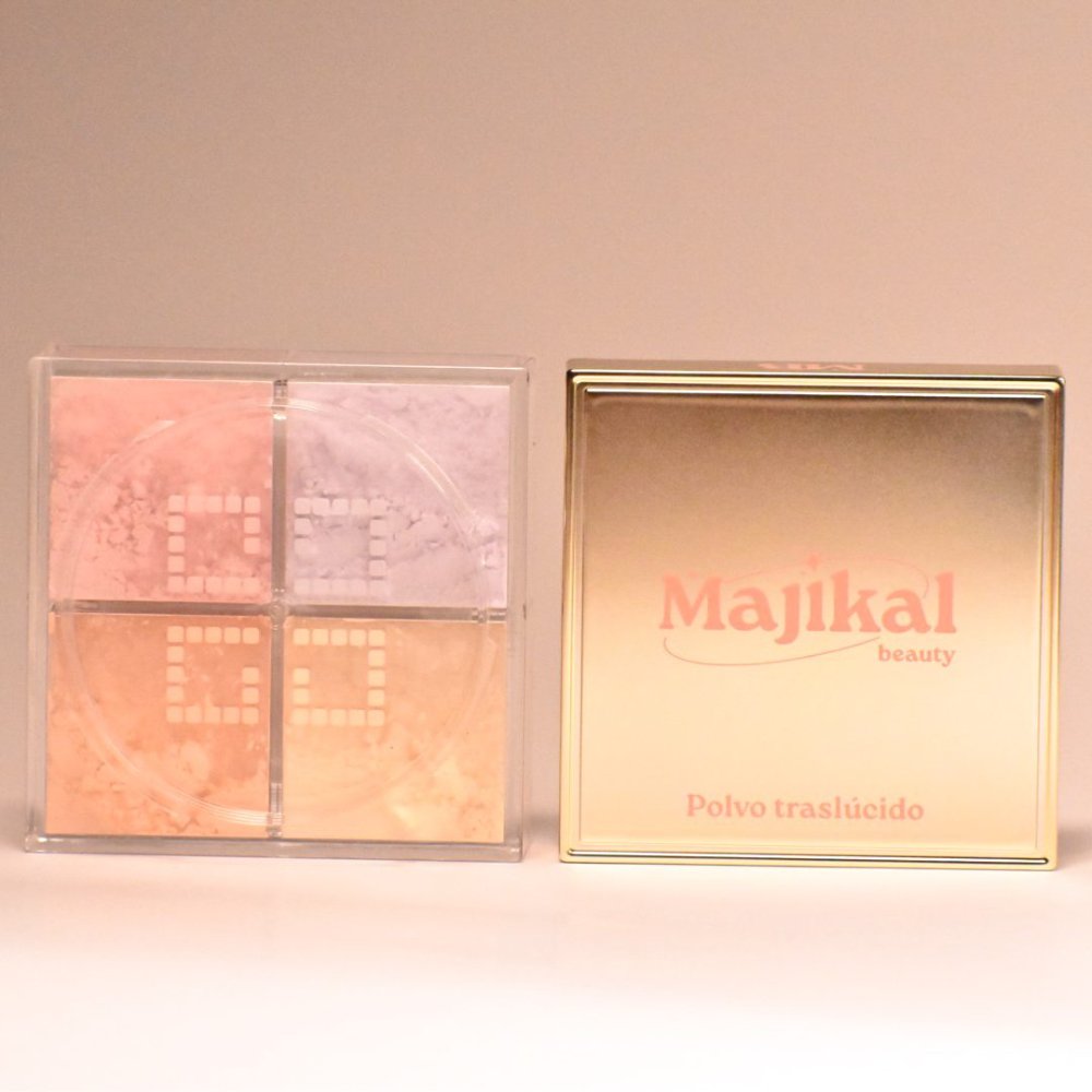 POLVO SUELT TRASLÚCIDO 4 TONOS MAJIKAL