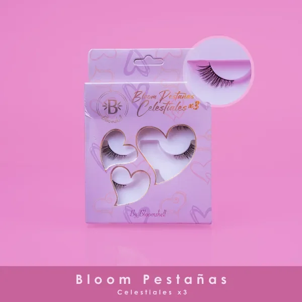 BLOOM PESTAÑAS CELESTIALES x 3