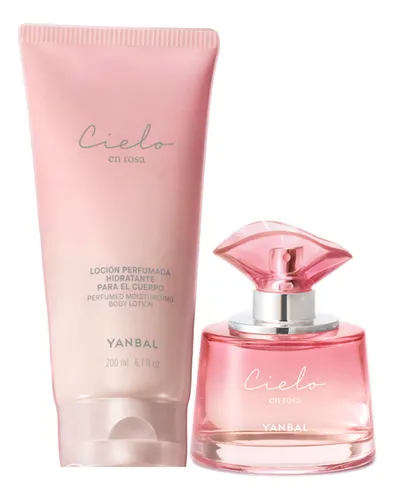 COMBO YANBAL FRAGANCIA FEMENINA CIELO EN ROSA
