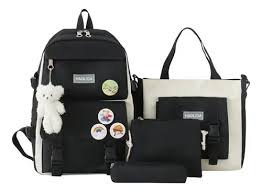 SET DE MALETA HAOLITA KAWAI NEGRA