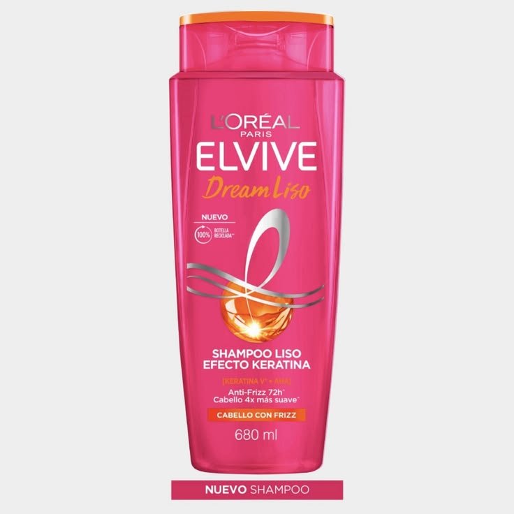 L’oreal Elvive Dream Liso Shampoo 370ml Keratin Anti Frizz Smoothing
