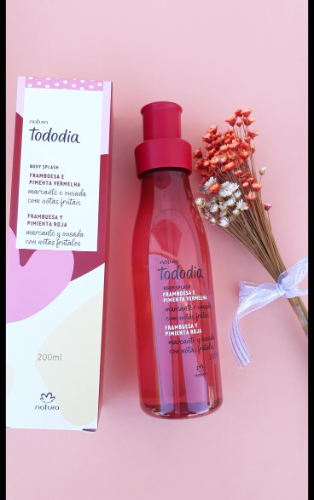 BODY SPLASH TODODIA NATURA FRAMBUESA Y PIMIENTA ROJA