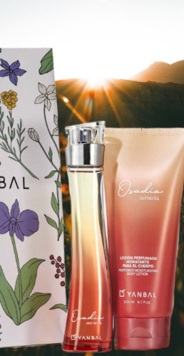 COMBO FRAGANCIA FEMENINA OSADIA INFINITA 50 ML CON LOCION PERFUMADA PARA EL CUERPO