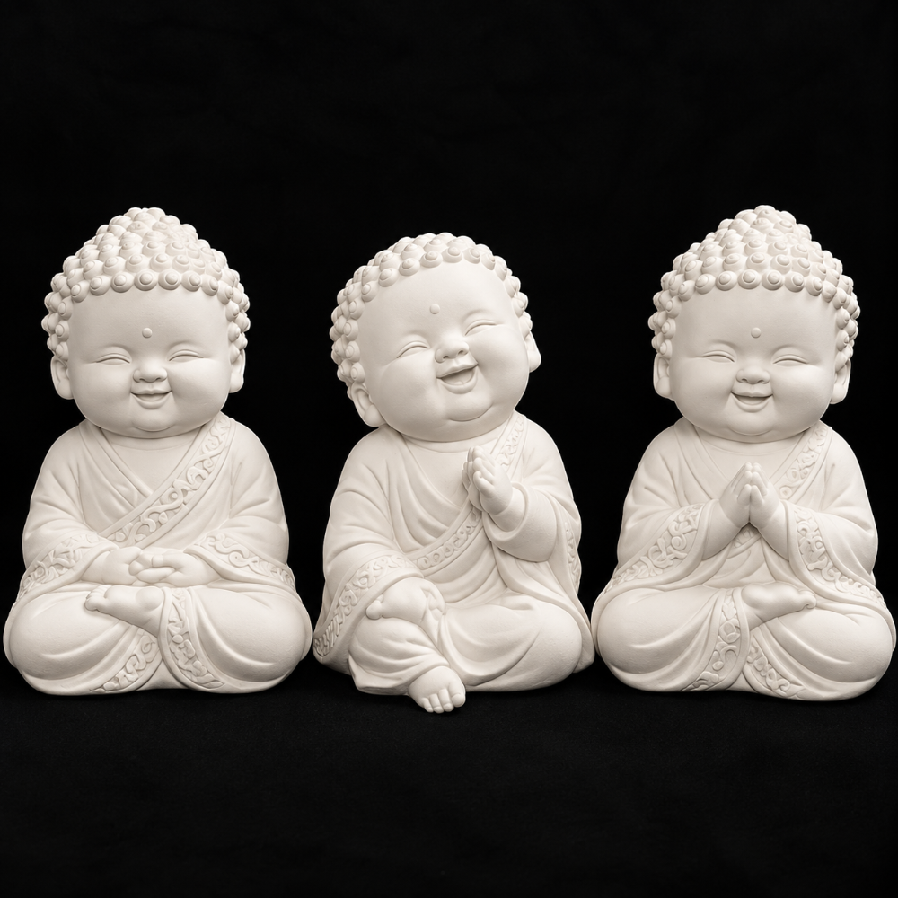 MONJES ALEGRES 17cm X 3