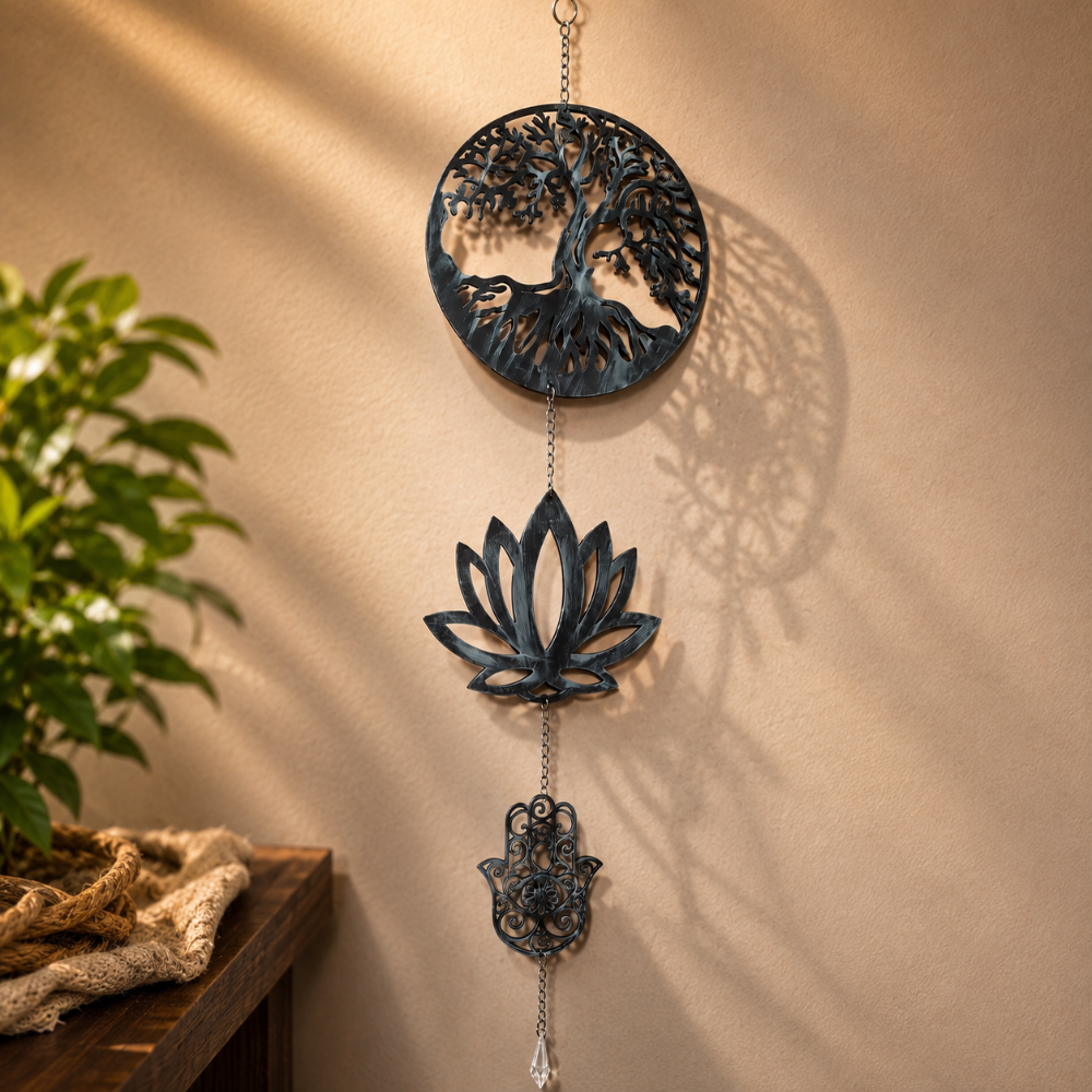 COLGANTE TRIO CON CADENA