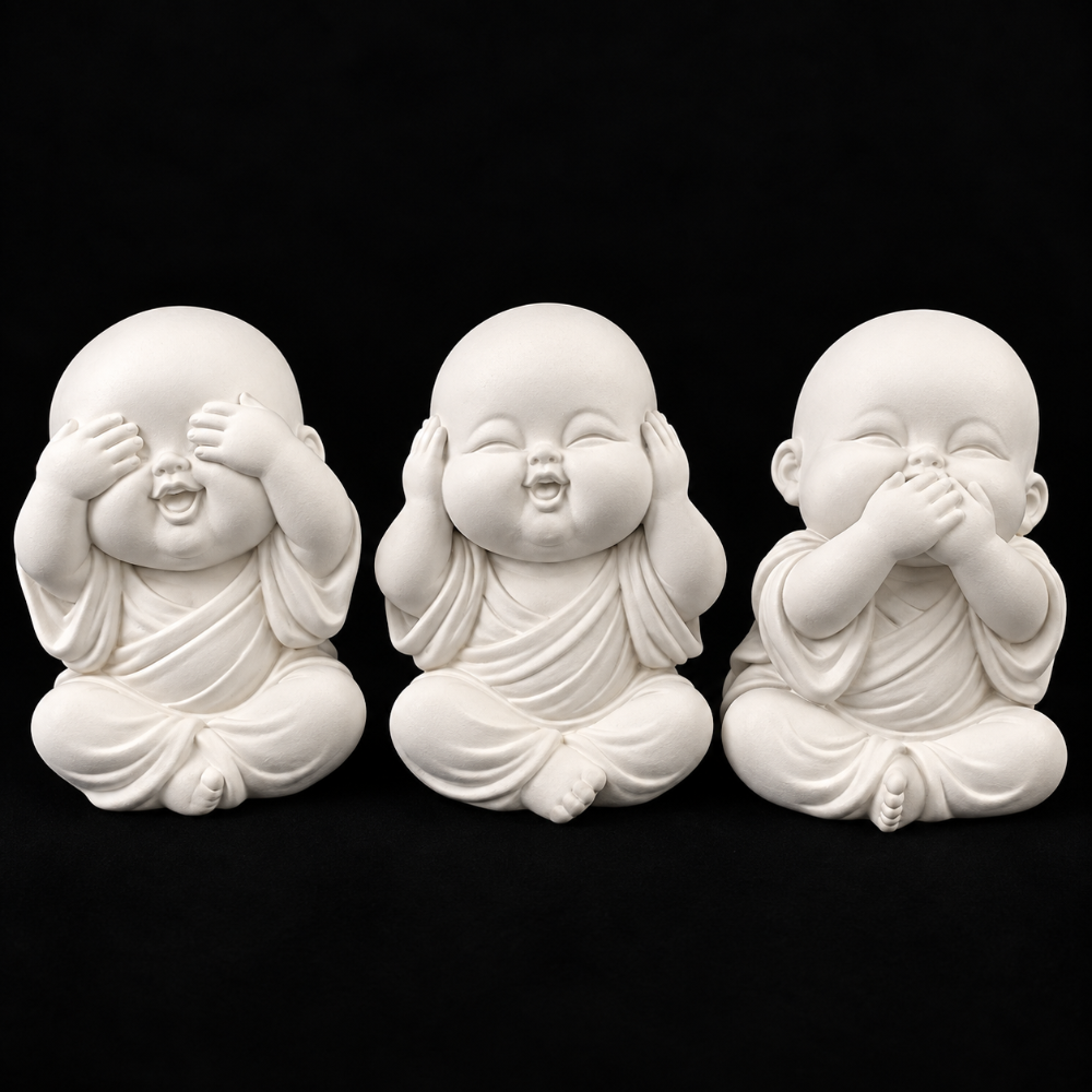 TRIO MONJE SABIO 7CM