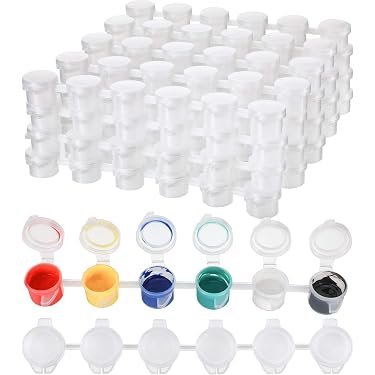 LATAS DE PINTURA PLASTICA X 6