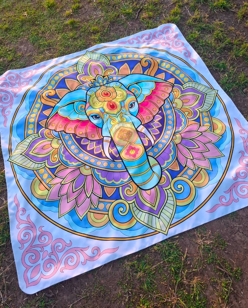 PLAYERA ELEFANTE GANESHA