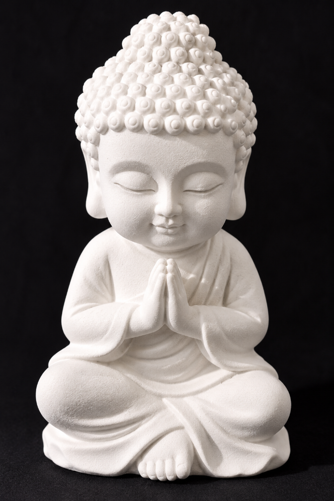 MONJE MEDITANDO 6CM