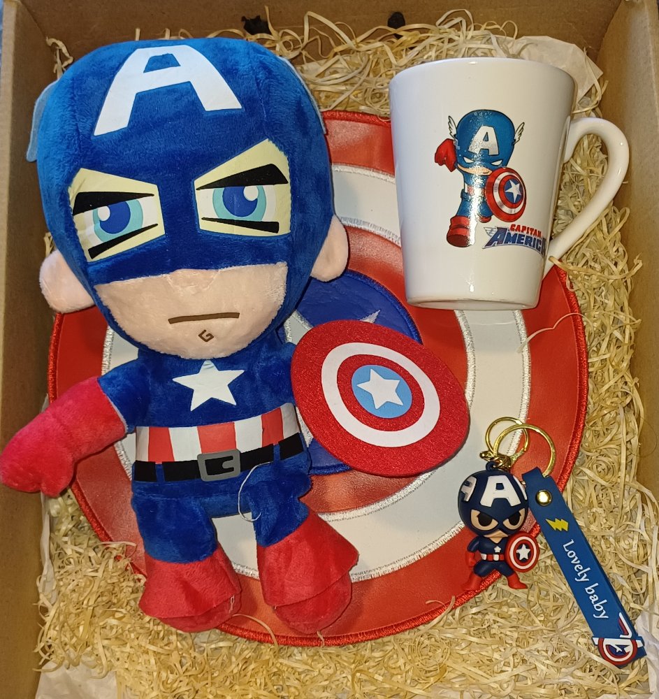 BOX CAPITAN AMERICA