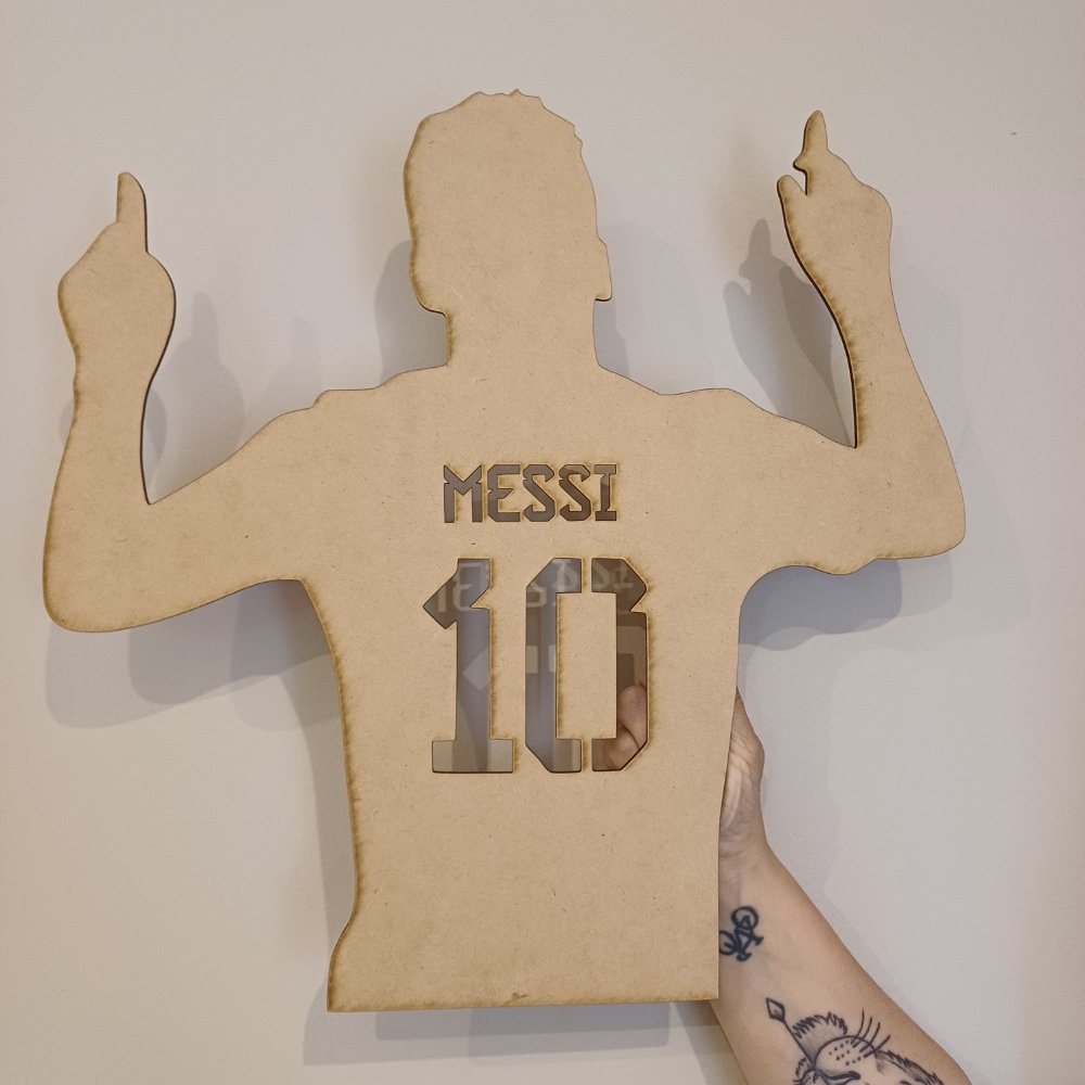 FIGURA MESSI 40 X 42CM
