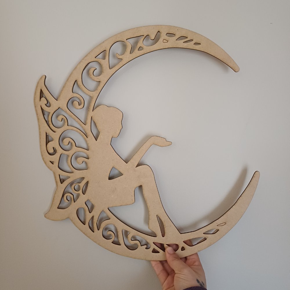 LUNA CON HADA 40CM