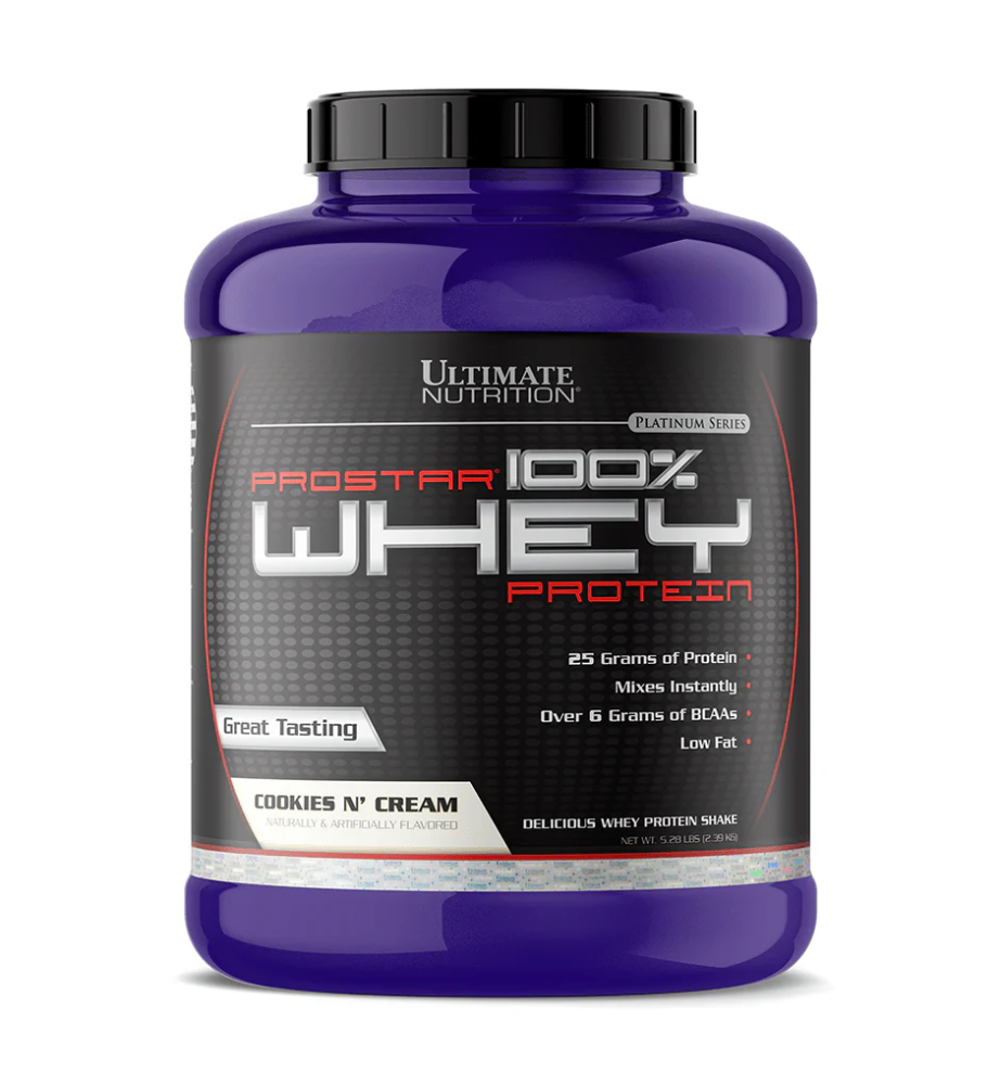 Prostar Whey 5lb - Cookies and Cream 80 sv