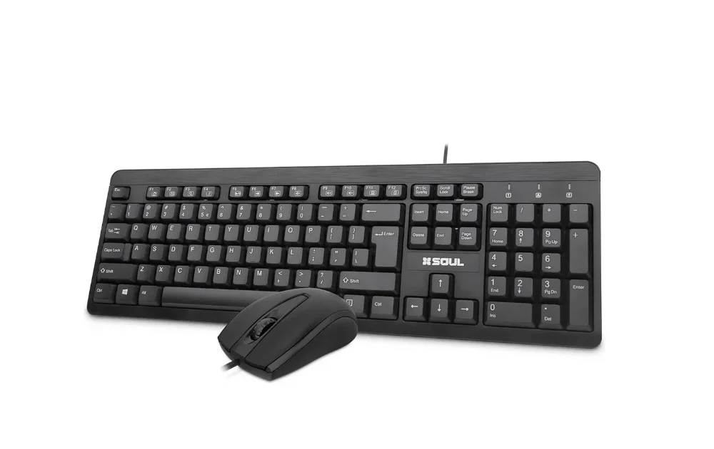 COMBO TECL+MOUSE CABLE  SOUL OCW150