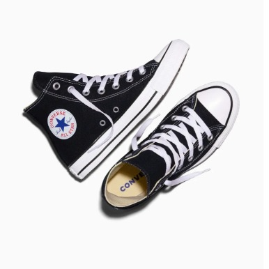 CONVERSE BOTA NEGRO BLANCO #5
