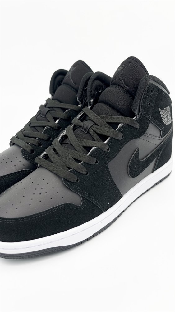 NIKE RETRO MID 1 FRANCIA NEGRO GAMUZA #7.5