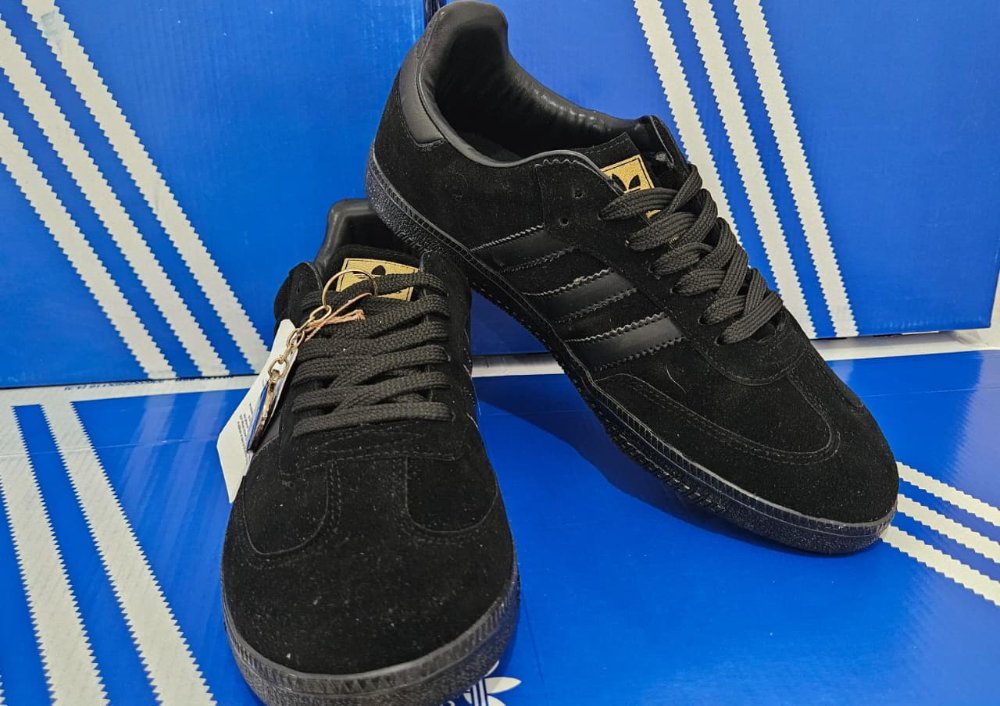 ADIDAS SAMBA TRIPLE BLACK #8.5