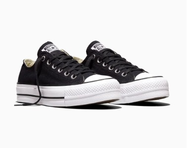 CONVERSE 815 PLATA CH NEGRO/BLANCO #24.5