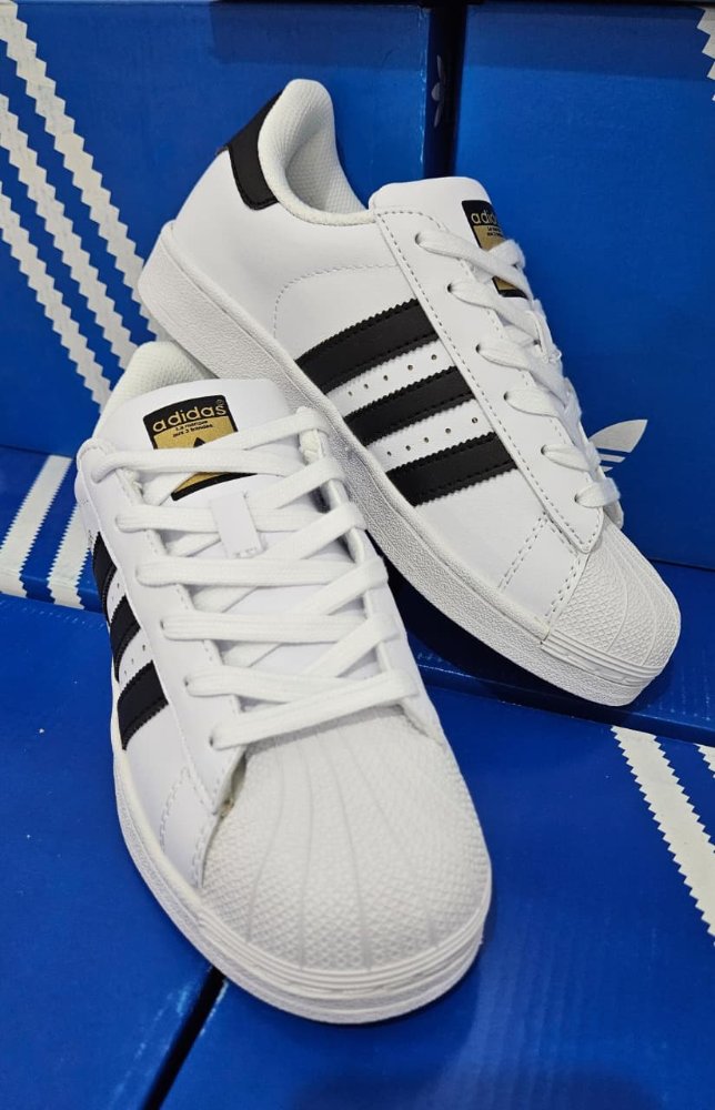 ADIDAS SUPER STAR BLANCO CON NEGRO