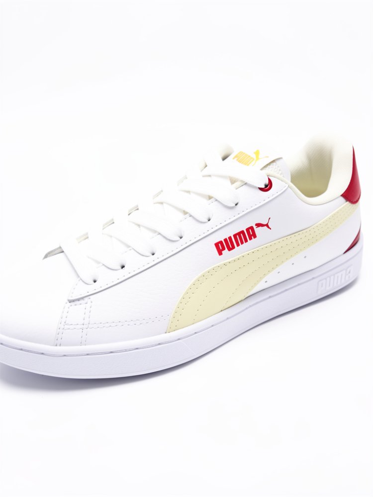 PUMA BLANCO CREMA ROJO #8