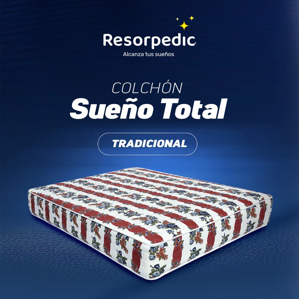COLCHON SUEÑO TOTAL 1.5 PLAZAS