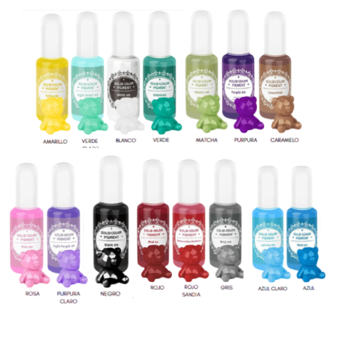 PIGMENTO SOLIDO LIQUIDO 10 ML