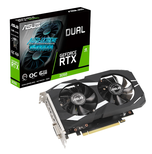 Tarjeta de Video Asus Dual GEFORCE RTX-3050 OC
