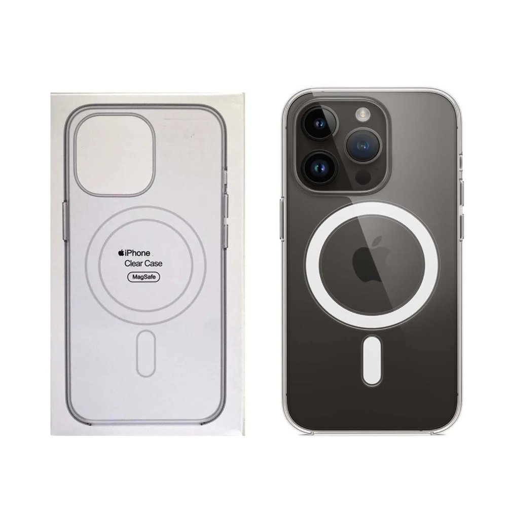 Case iPhone 13 Pro Max, transparente con MagSafe