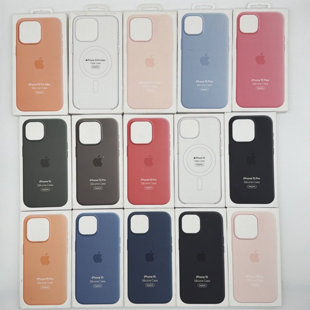 Case iPhone 15 pro, Silicone Magsafe