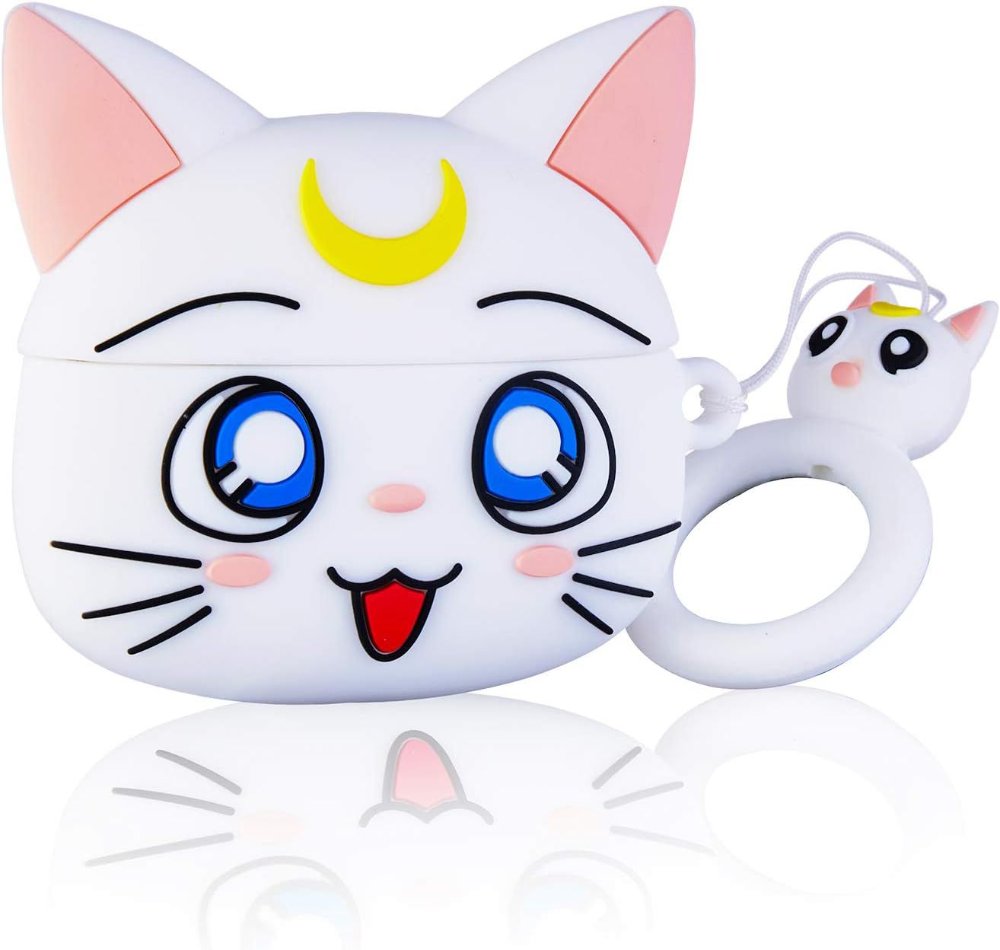 Case AirPods Pro, silicona Gatito