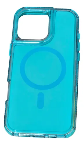Case iPhone 16 Pro Max, WOLFKING, Turquesa
