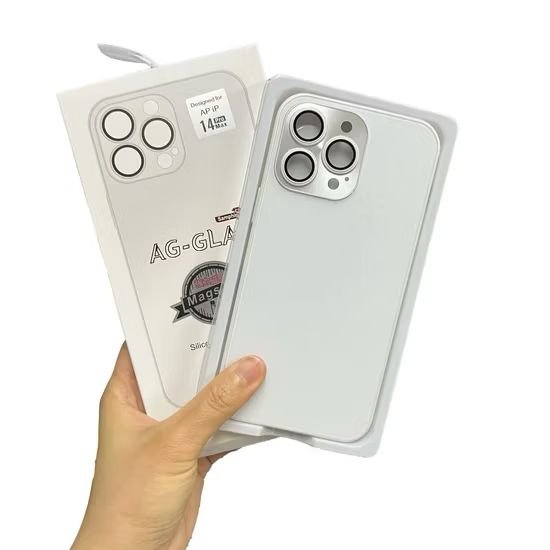 Case iPhone 15, AG-GLASS con MagSafe.
