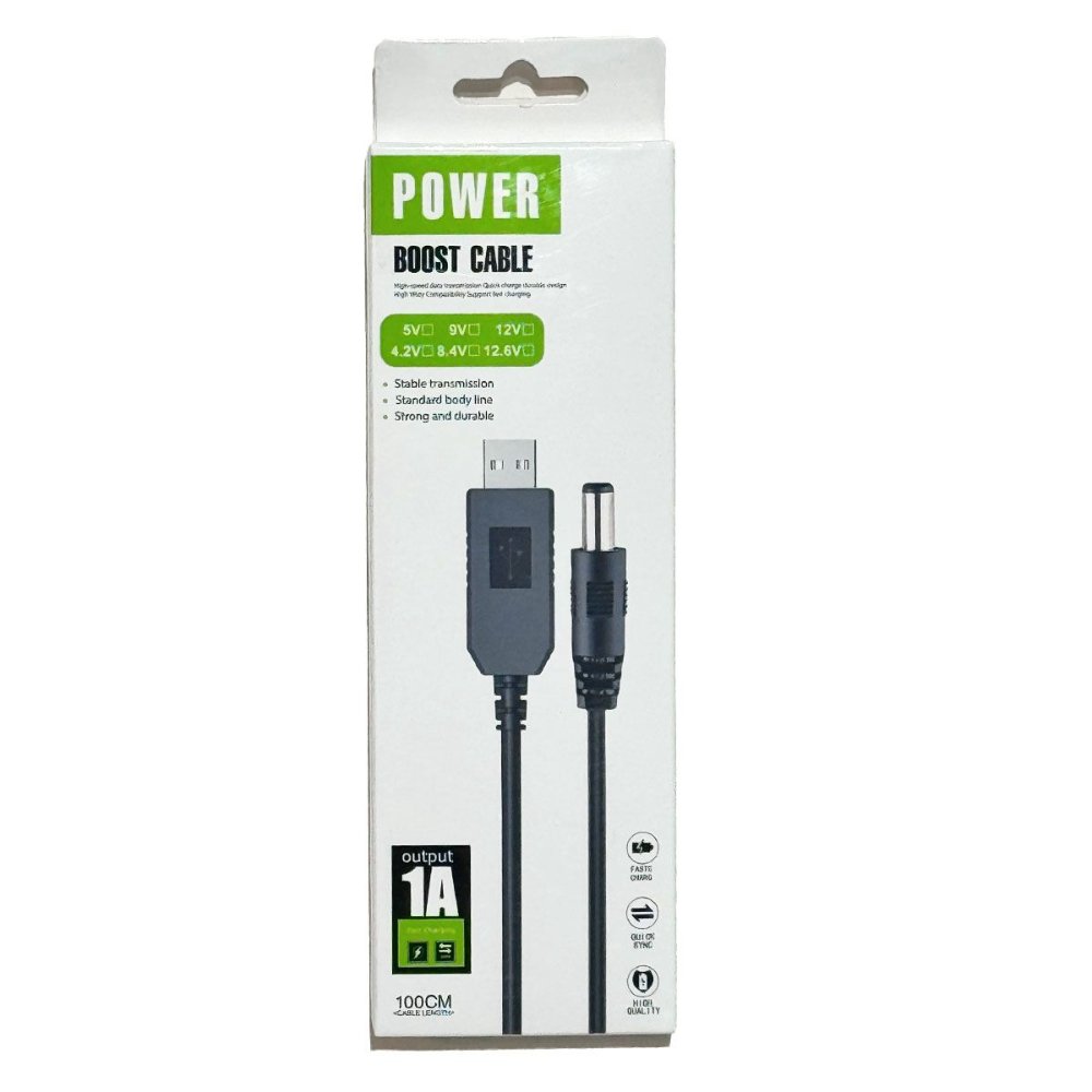 Cable Power Boost USB 5v a 12v