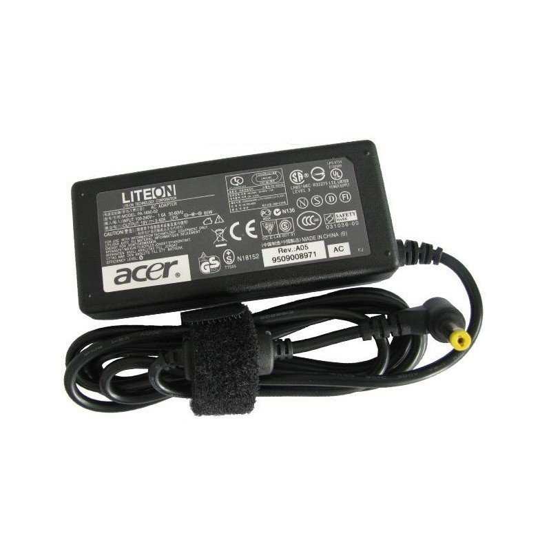 Cargador Laptop Acer 19V 65W 3.42A 5.5x1.7 mm